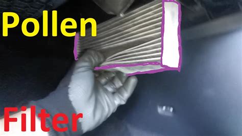 How To Change The Cabin Filter On A Skoda Fabia Youtube