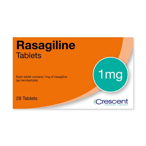 rasagiline mg tablets crescent pharma
