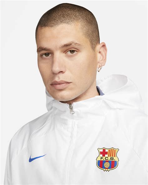 Fc Barcelona Awf Nike Fu Ball Jacke F R Herren Nike At