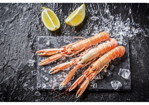 Langoustines Cuites Calibre Meat My Fish Viandes Et Poissons