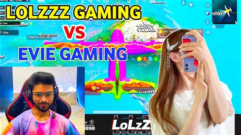 Lolzzz Gaming Vs Evie Gaming Evie Gaming Vs Lolzzz Gaming Youtube