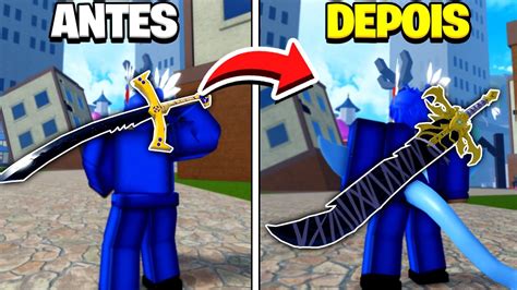 COMO ERA AS ESPADAS ANTES DO UPDATE 20 DO BLOX FRUITS YouTube