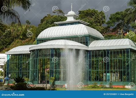 Palacio De Cristal Petropolis Brazil Editorial Photo Image Of Front