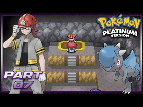 Pokemon Platinum Walkthrough Part Gym Battle Roark Youtube