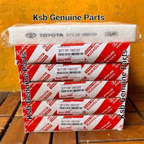 Jual Filter Ac Innova Reborn Fortuner Hilux Alphard Vrz Venturer 1pcs