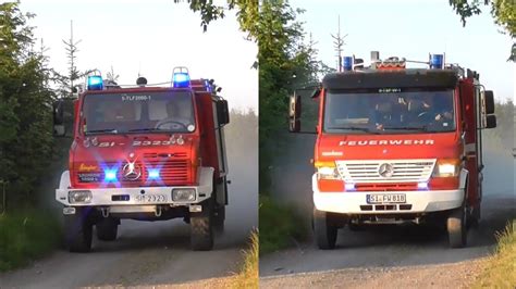 Waldbrand Unimog Fuhrpark TLF2000 TSF W Freiwillige Feuerwehr