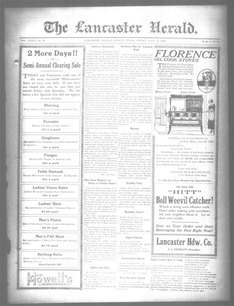 The Lancaster Herald. (Lancaster, Tex.), Vol. 36, No. 26, Ed. 1 Friday ...