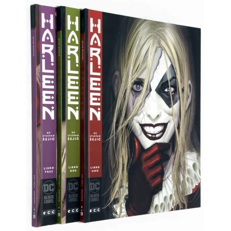 COLECCION COMIC DC HARLEEN 3 TOMOS BILBOTRUKE SEGUNDA MANO