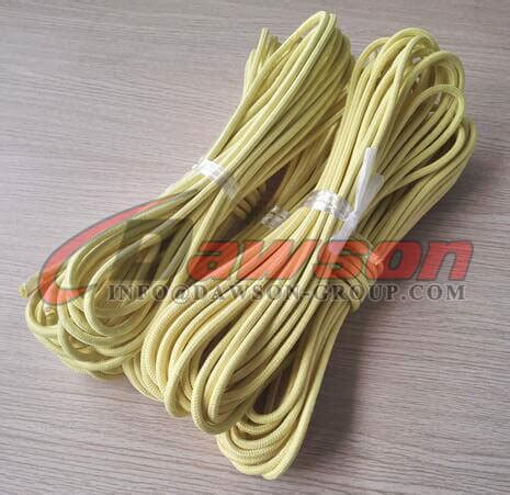 DAWSON Kevlar Rope Aramid Rope For Fire Mooring Lines Fiber Optic