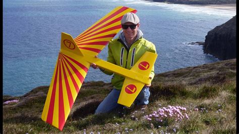 Rc Canard Glider Tail First Flying Youtube