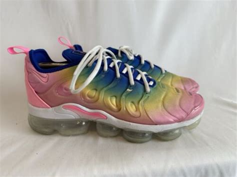 Nike Air Vapor Max Plus Cotton Candy Rainbow Fj4550 606 Size 105 Womens Ebay