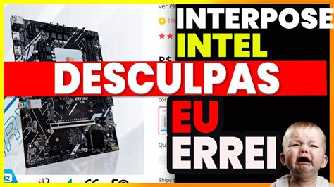 Eu Errei Novo Interposer Core I H De Reais Do Aliexpress