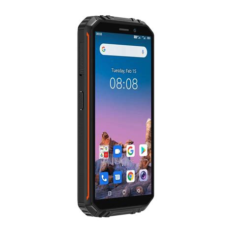 Oukitel WP18 isoakkuinen IP68-älypuhelin, Oranssi - Suojakalvotukku ...