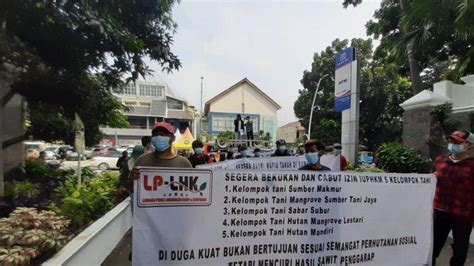 Gelar Demo Di Klhk Kejagung Puluhan Mahasiswa Desak Pencabutan Izin