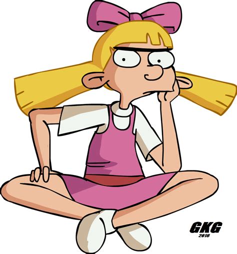 Helga Pataki Pose 1 By Confusedman300 On Deviantart Nickelodeon Cartoons Poses Helga