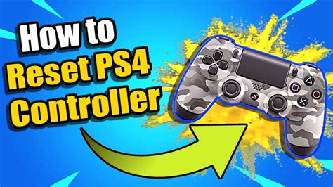 How To Reset Ps Controller Connect To Ps Easy Method Youtube