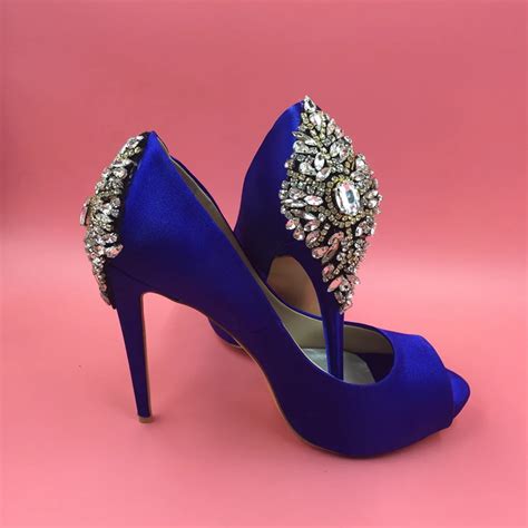 Royal Blue High Heels