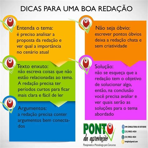 Dicas Para Uma Boa Redação - 7