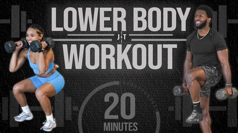 Minute Lower Body Dumbbell Strength Workout Youtube