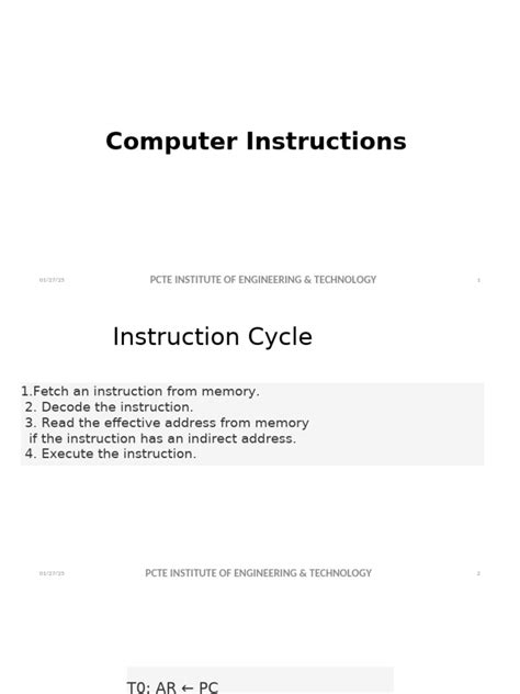 computer instructions