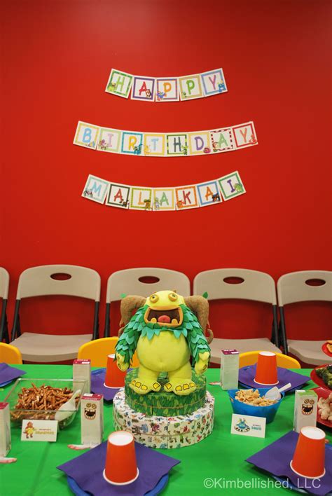 My Singing Monsters Birthday Party Now With Free Pdf Printables Monster Birthday Singing