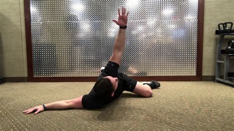 Knee Up T Spine Rotations Youtube