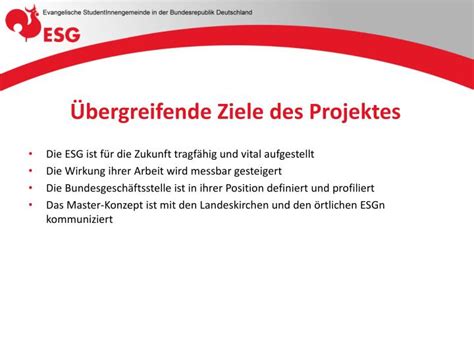 Ppt Bergreifende Ziele Des Projektes Powerpoint Presentation Free