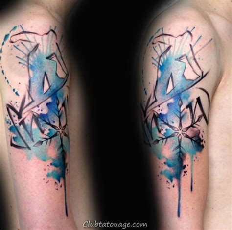 Snowboard Tattoo Designs For Men Id Es D Encre Cool Club Tatouage