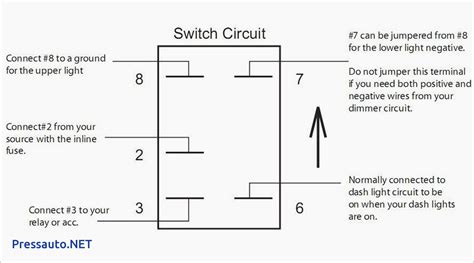 Rocker Switch Wiring Diagram For Turn Signal Round Rocker Sw