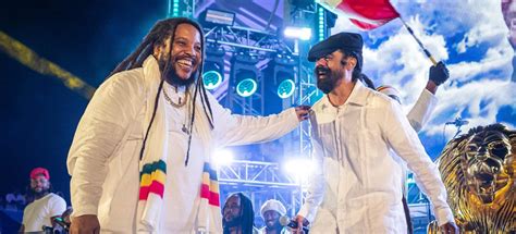 Damian And Stephen Marley Play Red Rocks Colorado Symphony