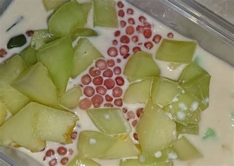 Resep Sago Melon Oleh Ummu Ahnaf Shafira Cookpad