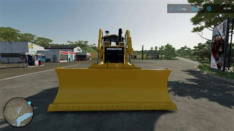 Komatsu D65pxi 18 V1000 Fs22 Mod Farming Simulator 22 Mod