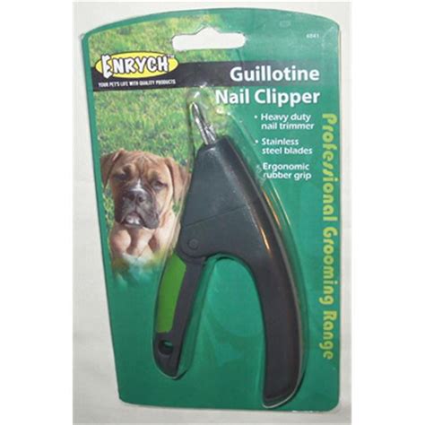 Enrych 6041 Guillotine Pet Nail Clipper Green