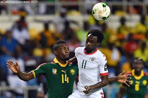 Football Can Burkina Faso Vs Cameroun Acotonou Photos