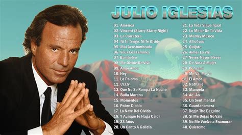 Julio Iglesias Xitos Sus Mejores Canciones Julio Iglesias Todos Sus