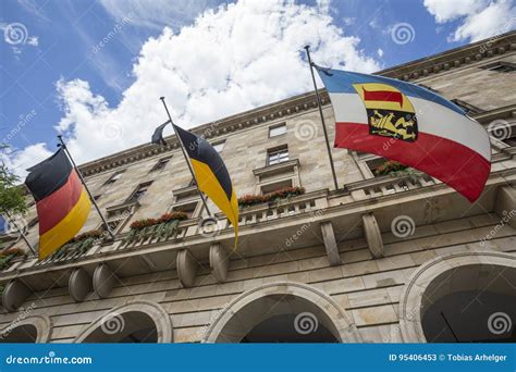 Townhall mannheim germany stock image. Image of historic - 95406453