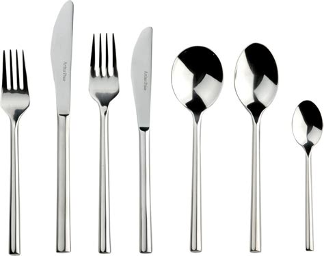 Arthur Price Contemporary 58 Piece Trento Cutlery Set For 8 People In A