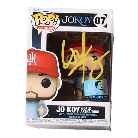 Jo Koy Signed Pop Comedians World Arena Tour Funko Pop Vinyl