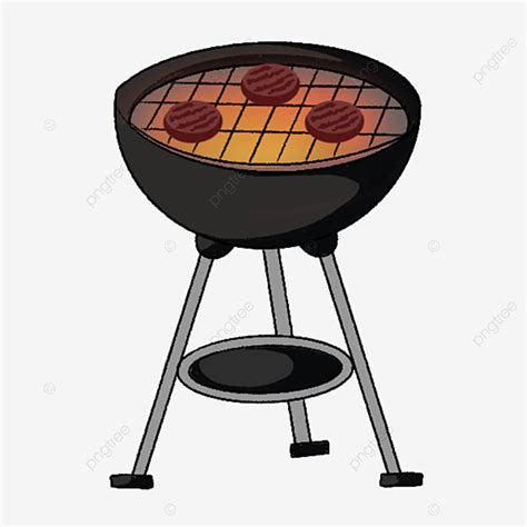 Ovens Png Picture Barbecue Clip Art Black Oven Bbq Tools Cartoon