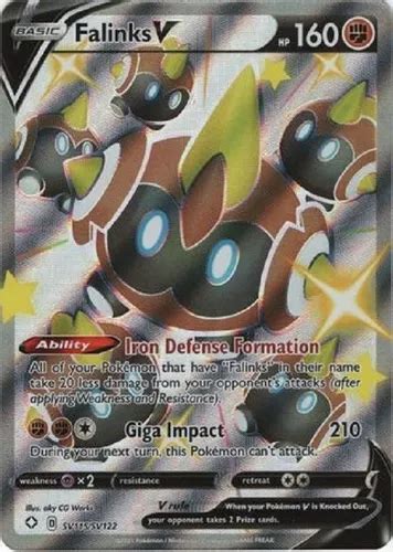 Falinks V Sv Sv Shiny Raro Pokemon Tcg Cuotas Sin Inter S