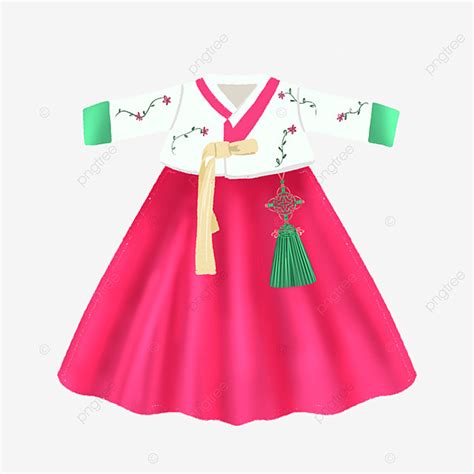 Korean Hanbok Clipart Transparent PNG Hd Pink Fanta Design Hanbok