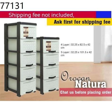 Orocan Drawer Orocan Natura Rattan Caha De Oro 3457l Slim Drawer In