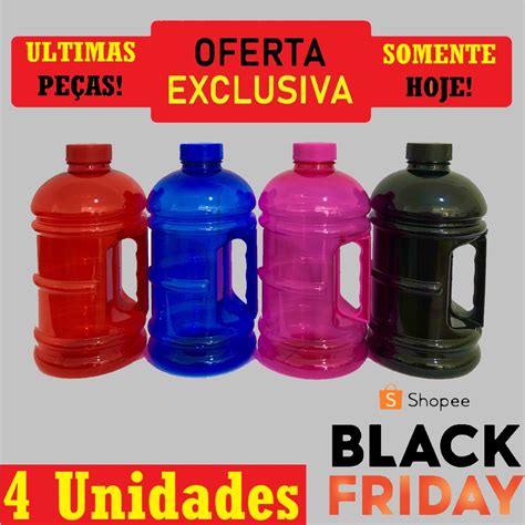 Garrafa de Água Garafa 2 2Litros p Academia Squeeze Fitness Anti