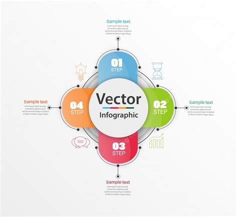 Modelo De Design Infográfico Vetor Premium