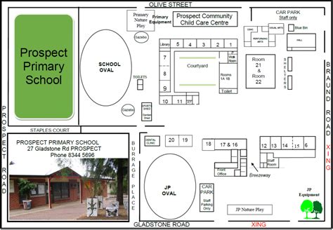 Map Of School Prospect Primary School