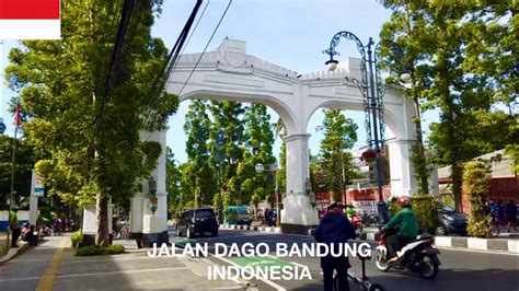 Bandung Dago Street Walk In Indonesia 4k Suasana Jalan Irhjuanda