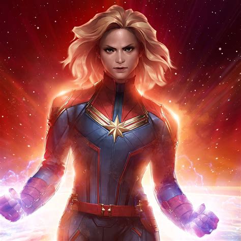 Captain Marvel Movie Comics Art 4k 3 Wallpaper Pc Desktop