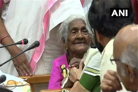 Kerala 96 Year Old Karthiyani Amma Scored 98 100 Marks In Aksharalaksham Literacy Program