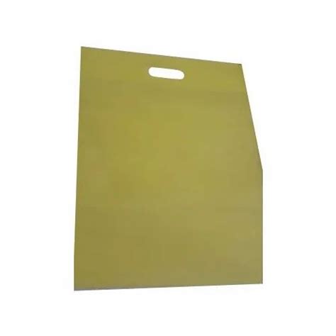 Yellow D Cut Non Woven Bag At Rs 130 Kilogram D Cut Non Woven Bags In