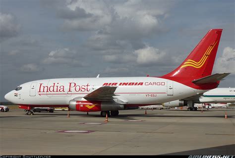 Boeing 737 2a8advf India Post Air India Cargo Aviation Photo